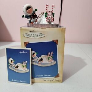 Hallmark ornaments Frosty friends 2004